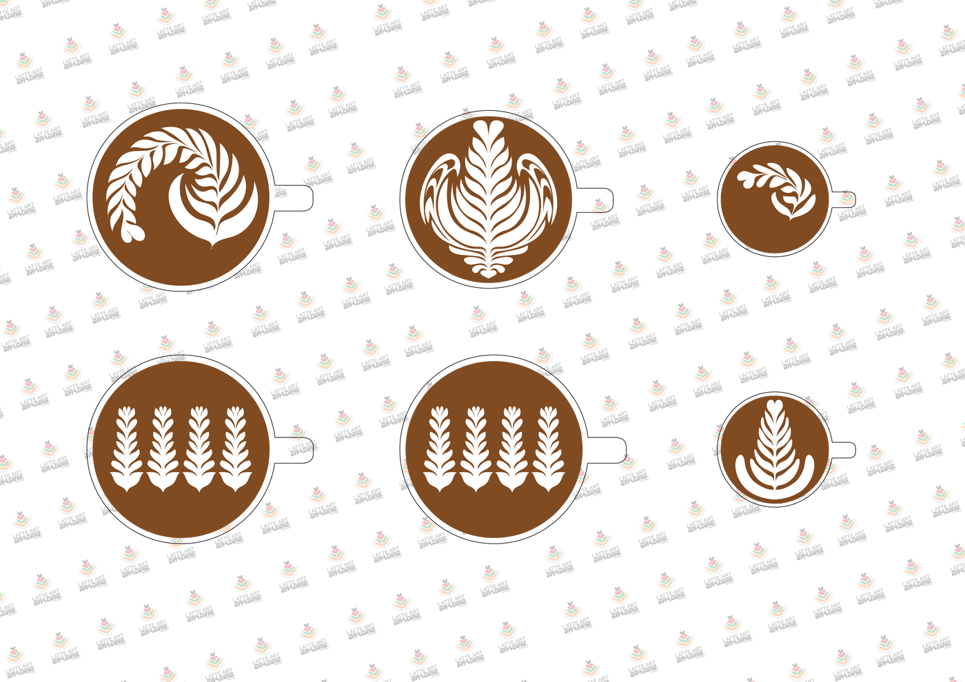 Latte Art Grading System - Black Grading